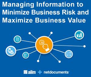 Managing Information To Minimize Business Risk And Maximize Business Value Managing Information To Minimize Business Risk And Maximize Business Value